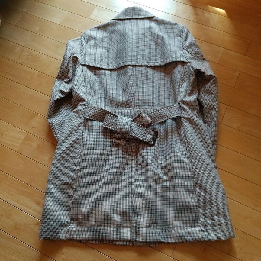 Yuan`s 『 品味生活』~ UNIQLO 短版風衣外套 軍裝大衣 S號 近全新-細節圖6