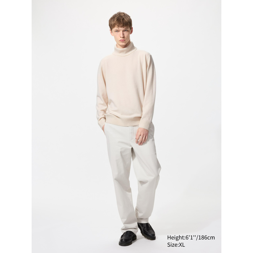 Yuan`s 『 品味生活』~ UNIQLO 喀什米爾高領毛衣 478544 S號 全新 暖男必備-細節圖3