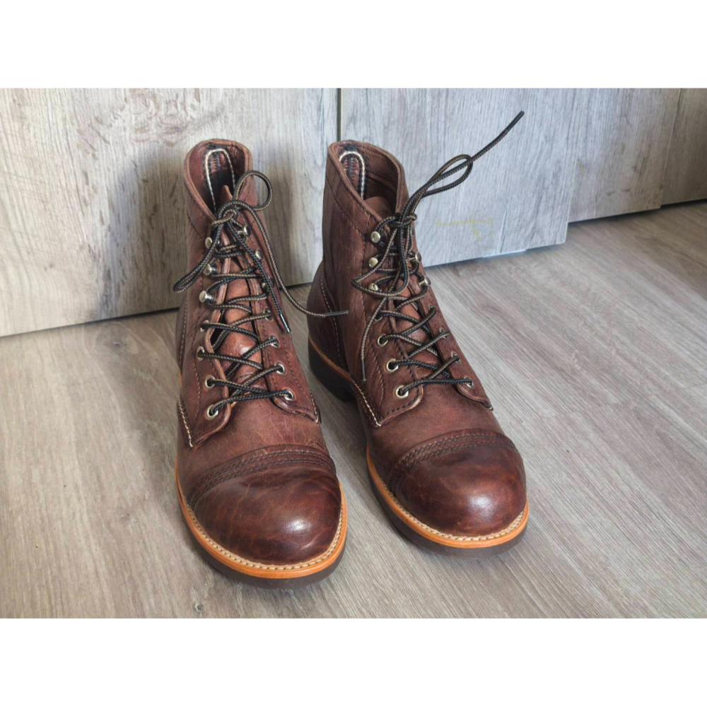 Yuan`s 『 品味生活』~ QKGXWJ 固特異玩家 紅翼RW 8111 馬皮 傘兵靴 固特異靴 US8.5 出清-細節圖4