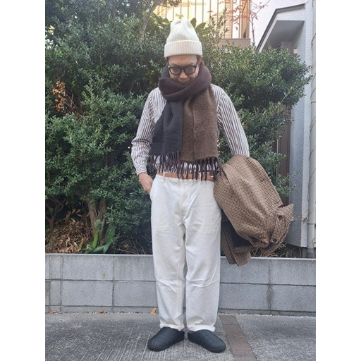 Yuan`s 『 品味生活』~ UNIQLO U系列 LEMAIRE設計聯名 義大利Volpi 窄版皮帶 M號 近全新-細節圖7