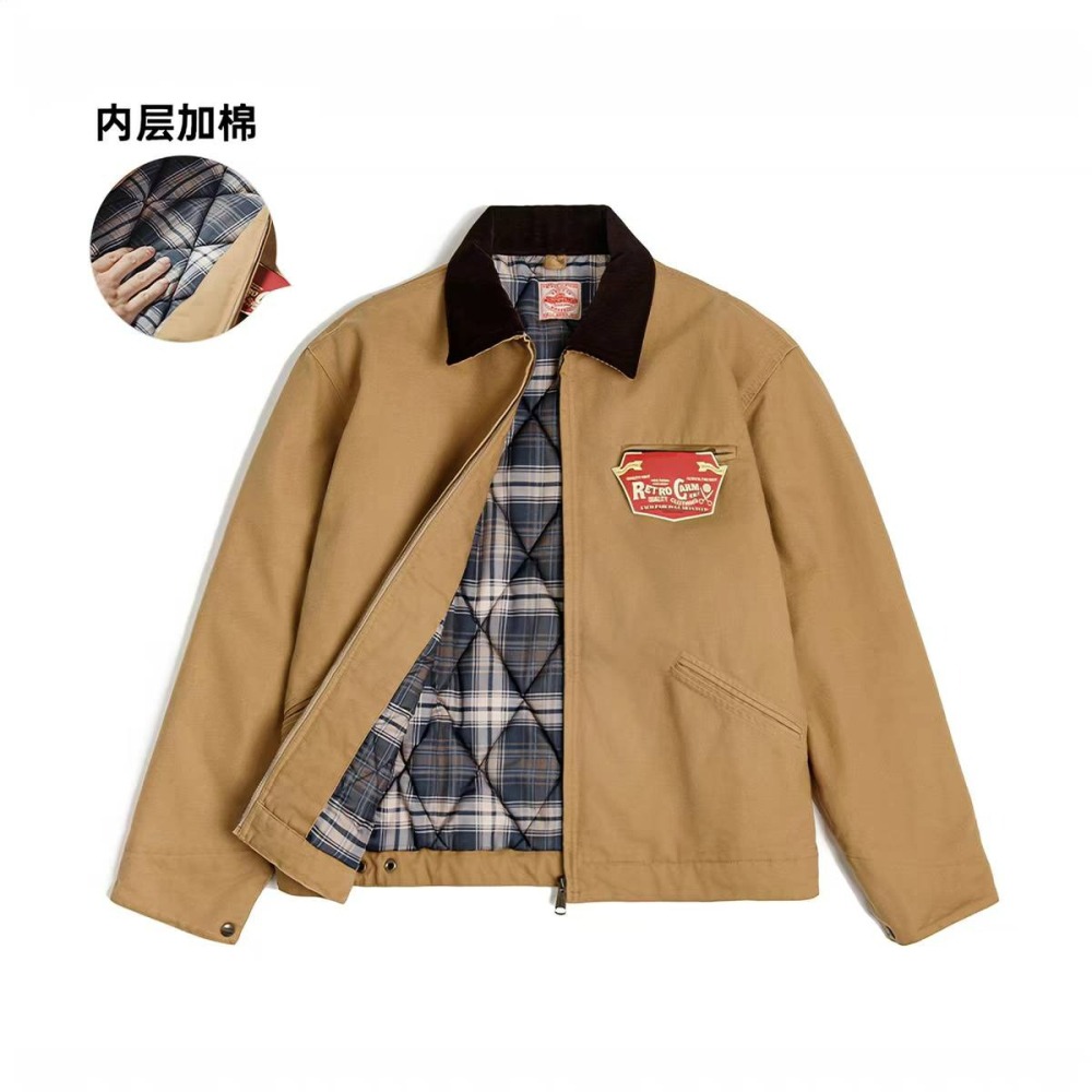 Yuan`s 『 品味生活』~馬登工裝 Detroit 底特律夾克 Carhartt卡哈特同款 鋪棉保暖款 超防風-細節圖4