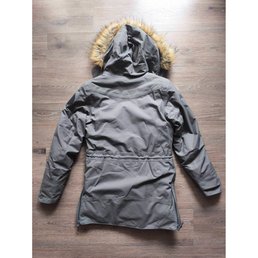 Yuan`s 『 品味生活』~QUECHUA 女 -20度 冬季防水登山健行外套 軍綠色 XS號 SH900 追極光必備-細節圖3
