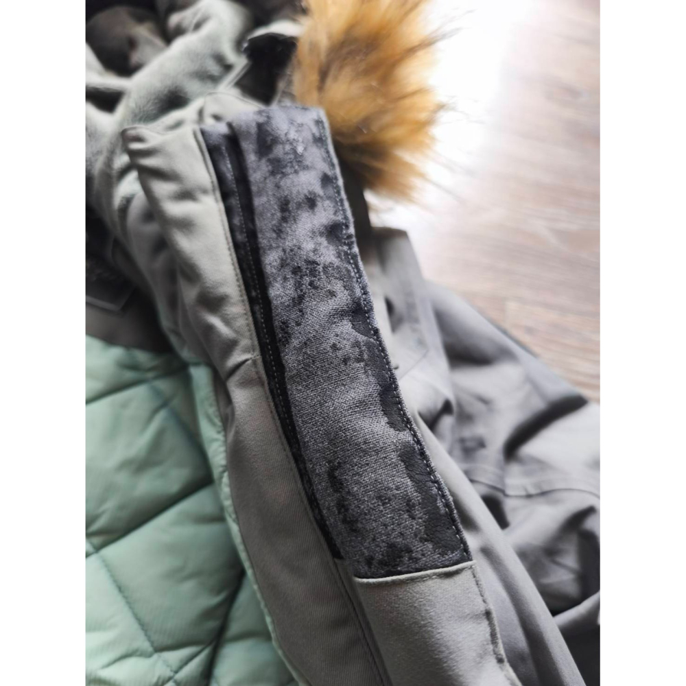 Yuan`s 『 品味生活』~QUECHUA 女 -20度 冬季防水登山健行外套 軍綠色 XS號 SH900 追極光必備-細節圖4