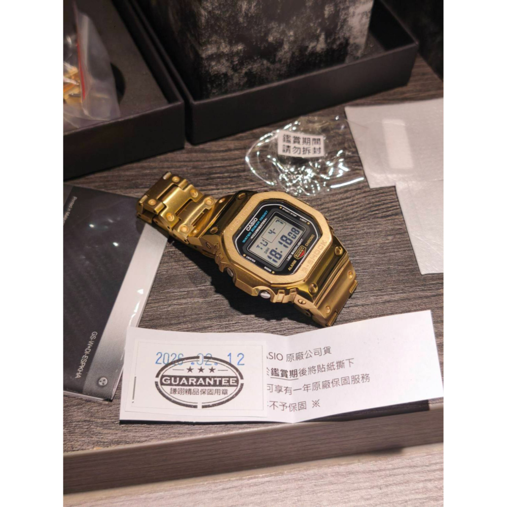 Yuan`s 『 品味生活』~CASIO DW-5600 FULL METAL 全金屬 小金塊GMW-B5000平替-細節圖5