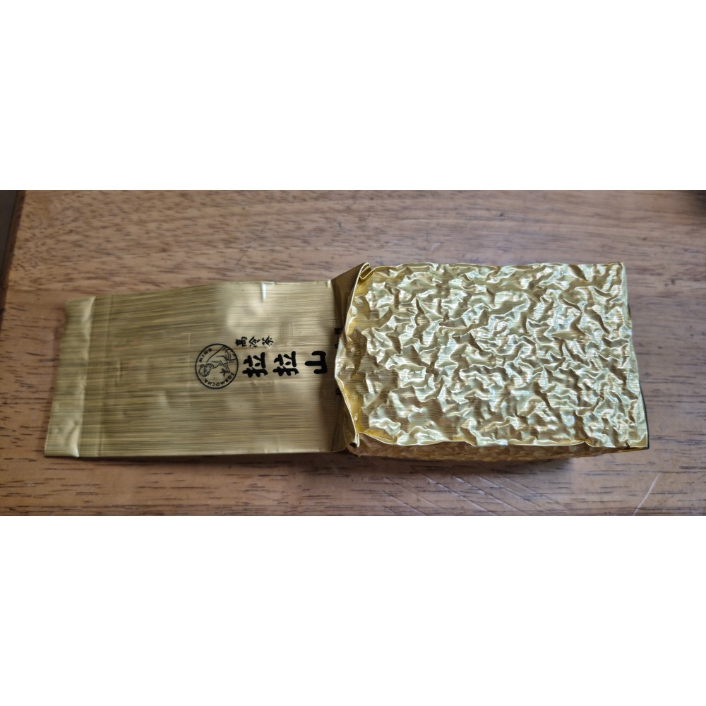 杉林溪（綠色包裝）共有4包，拉拉山（黃色包裝）共有2包。-細節圖2