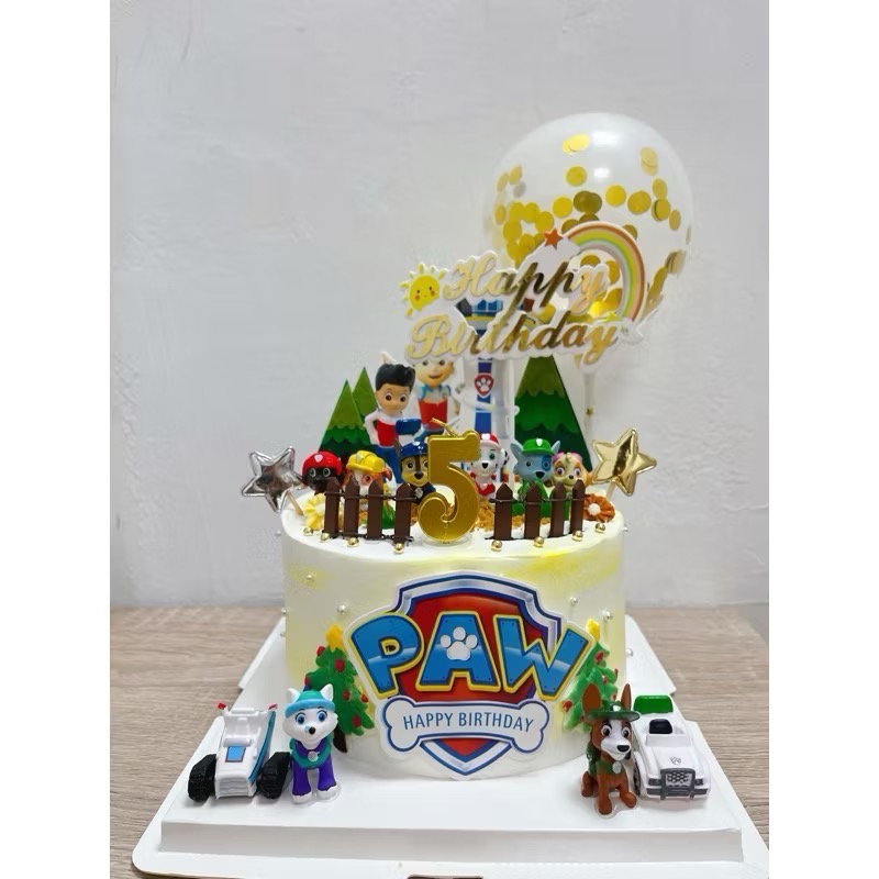 汪汪隊總部造型蛋糕6吋-細節圖3
