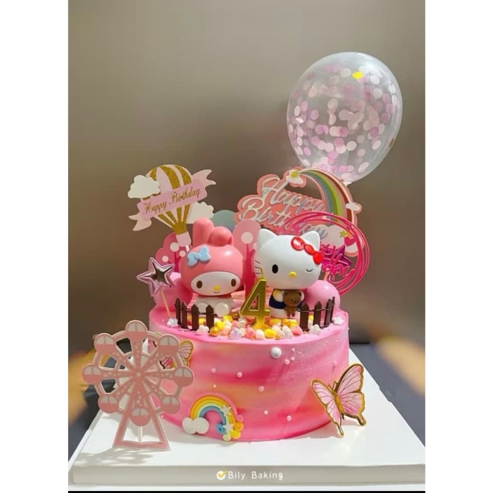 美樂蒂 酷洛米 大耳狗 kt造型蛋糕6吋-細節圖4