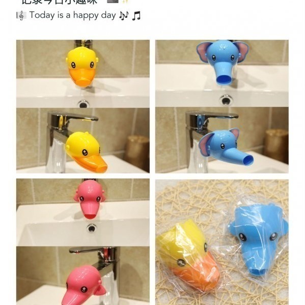 【現貨】C01-卡通水龍頭延伸器-細節圖6