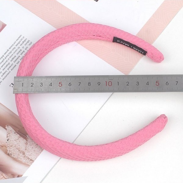 【現貨】G02-冰淇淋色系華夫格髮箍-細節圖5