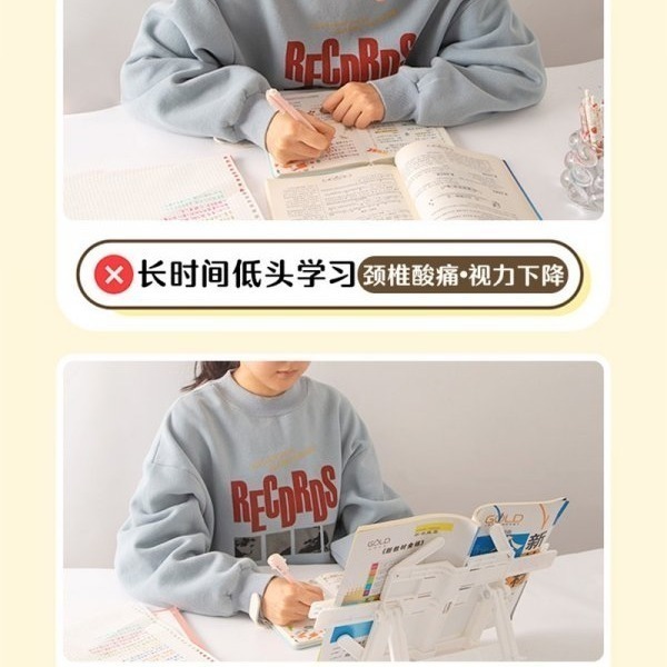 【現貨】O01-多功能桌面閱讀書架-細節圖5