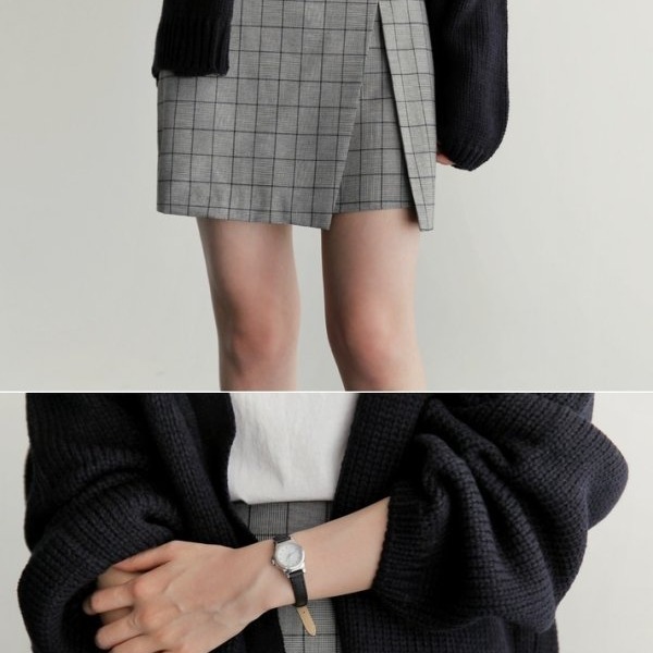 【現貨】P15-韓系慵懶chic短版針織毛衣-細節圖10