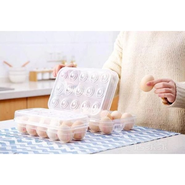 【現貨】U174-全新 雞蛋保鮮盒 (15格)-細節圖4