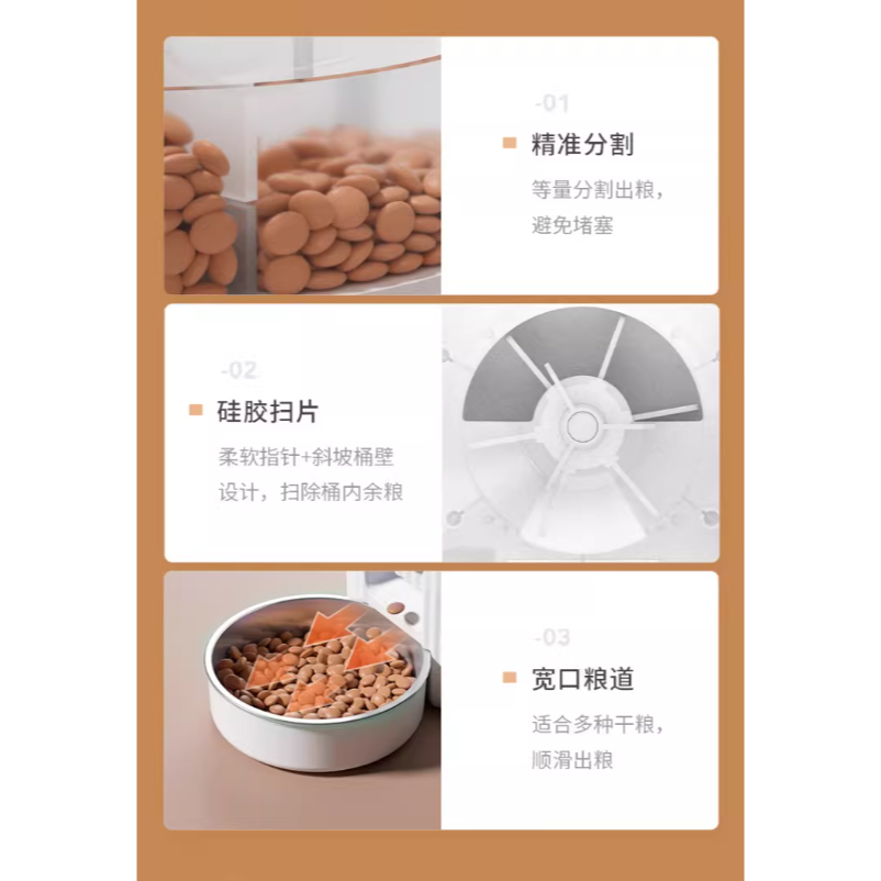 PAPIFEED自動餵食器-3L靈動手動調節鏡頭俯仰視角無夜視功能款-細節圖6