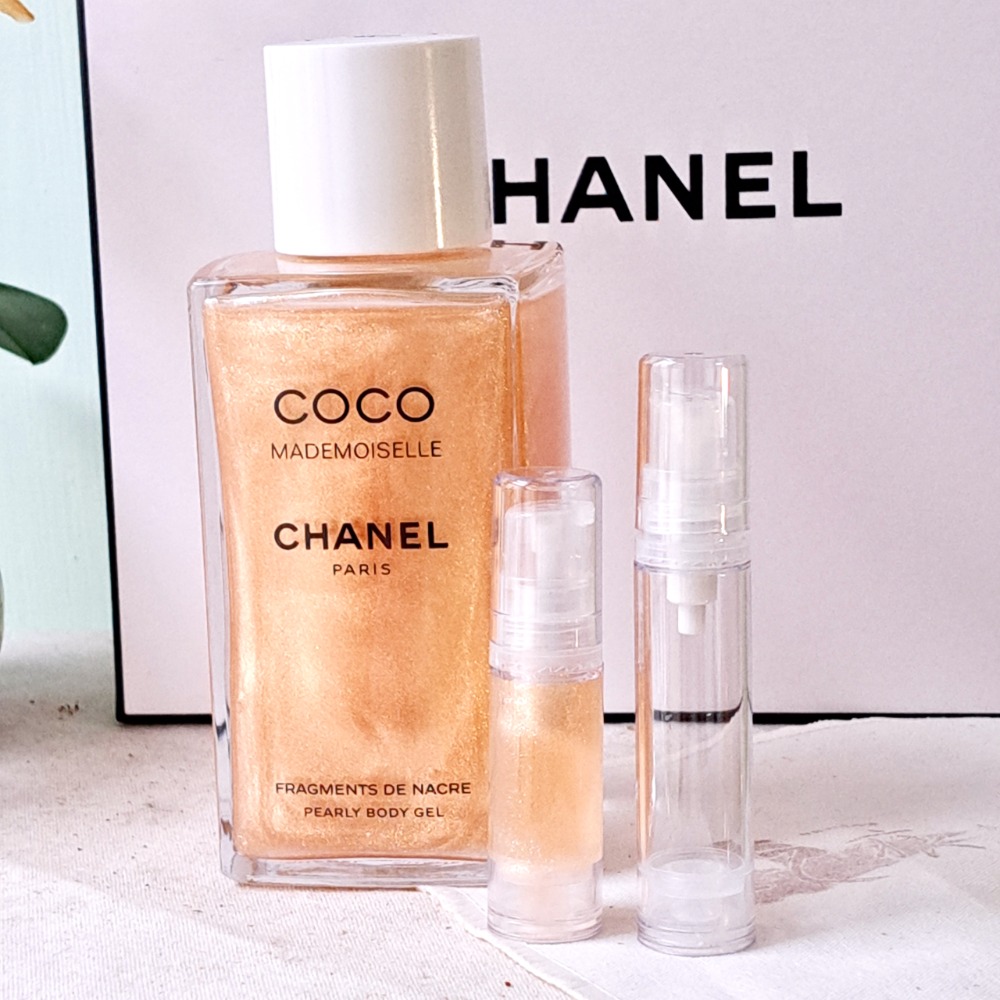 CHANEL香奈兒COCO炫耀光燦身體凝露🍑分享香 分享瓶🍑N5絲光柔膚煥亮身體油 香水 隨身香氛 小香 身體油 旅-細節圖3