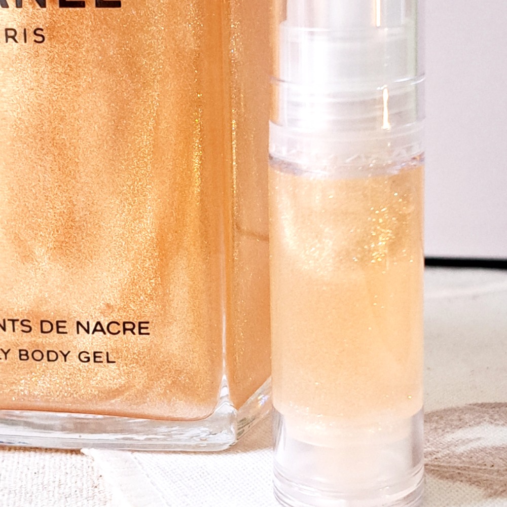 CHANEL香奈兒COCO炫耀光燦身體凝露🍑分享香 分享瓶🍑N5絲光柔膚煥亮身體油 香水 隨身香氛 小香 身體油 旅-細節圖4