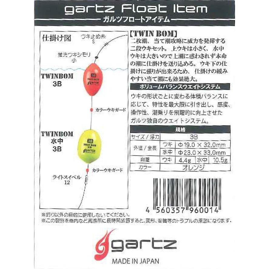 日本製 GARTZ TWIN BOM 阿波-細節圖3