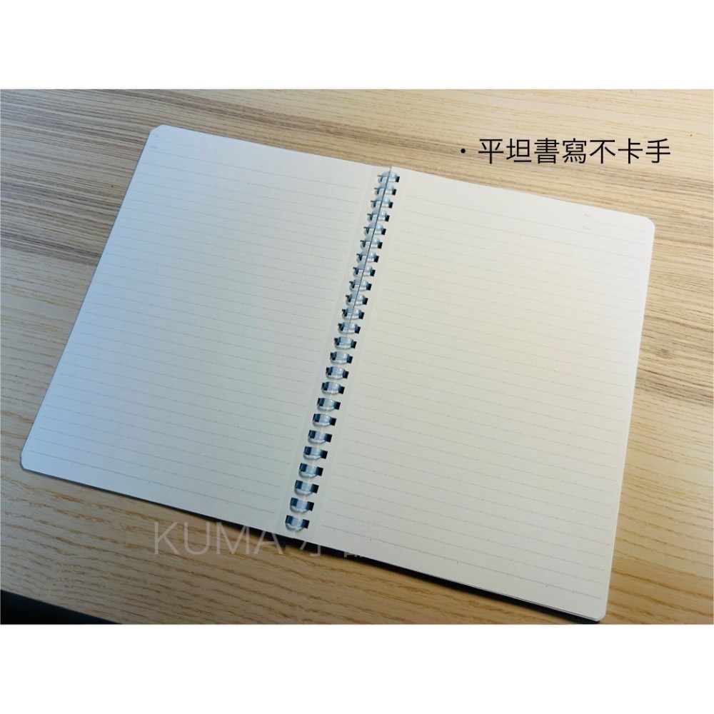 日本 KOKUYO Campus Soft Ring A5 活頁筆記本 50頁 柔軟線圈不刮手 可撕頁設計 多本更超值-細節圖3