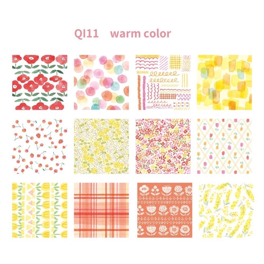 日本常缺貨款!!《古川紙工》 和紙摺紙小盒 warm color 暖色系｜美濃和紙 手作DIY 手帳裝飾｜おりがみ小箱-細節圖5