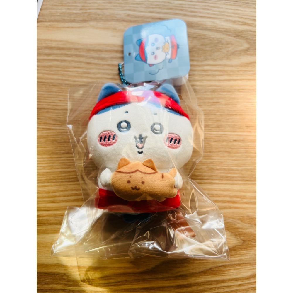 日本 吉伊卡哇 鯛魚燒店 限定 店員造型絨毛吊飾 吉伊卡哇 小八 烏薩奇｜店員さんなマスコット｜ちいかわ焼き-規格圖8