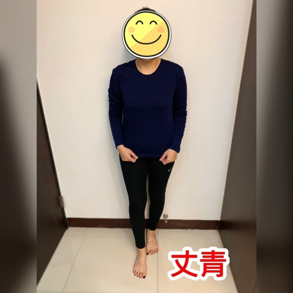 【小碼發熱衣賣場】女生圓領 內裡刷毛 衛生衣 寒流首選 保暖衣內搭衣 機能發熱衣 發熱衣 科技保暖 長袖內搭 HEGU-細節圖3