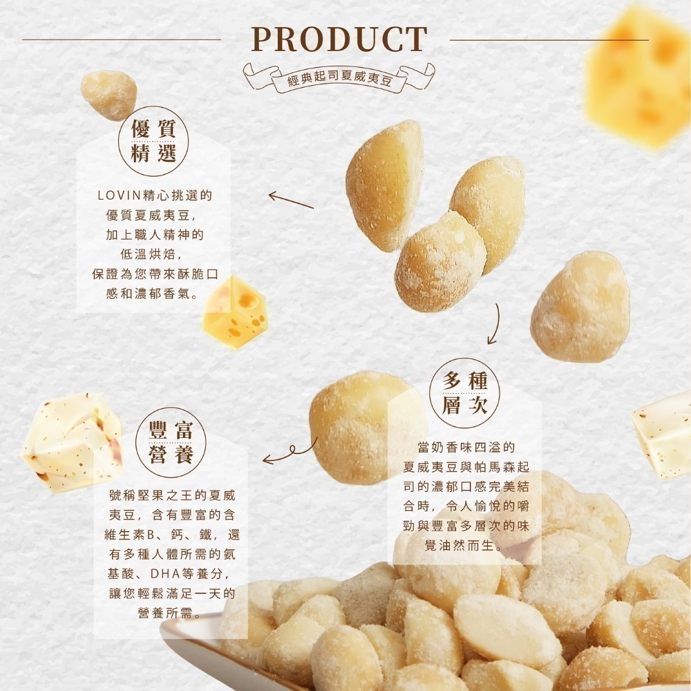 LOVIN樂恋 經典起司夏豆 隨手包 隨手包 25g 20入-細節圖5