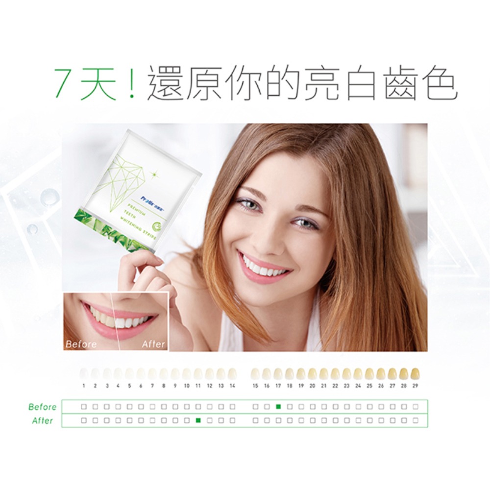 Protis 普麗斯 深層潔白牙貼(7天份) 2入組-細節圖9