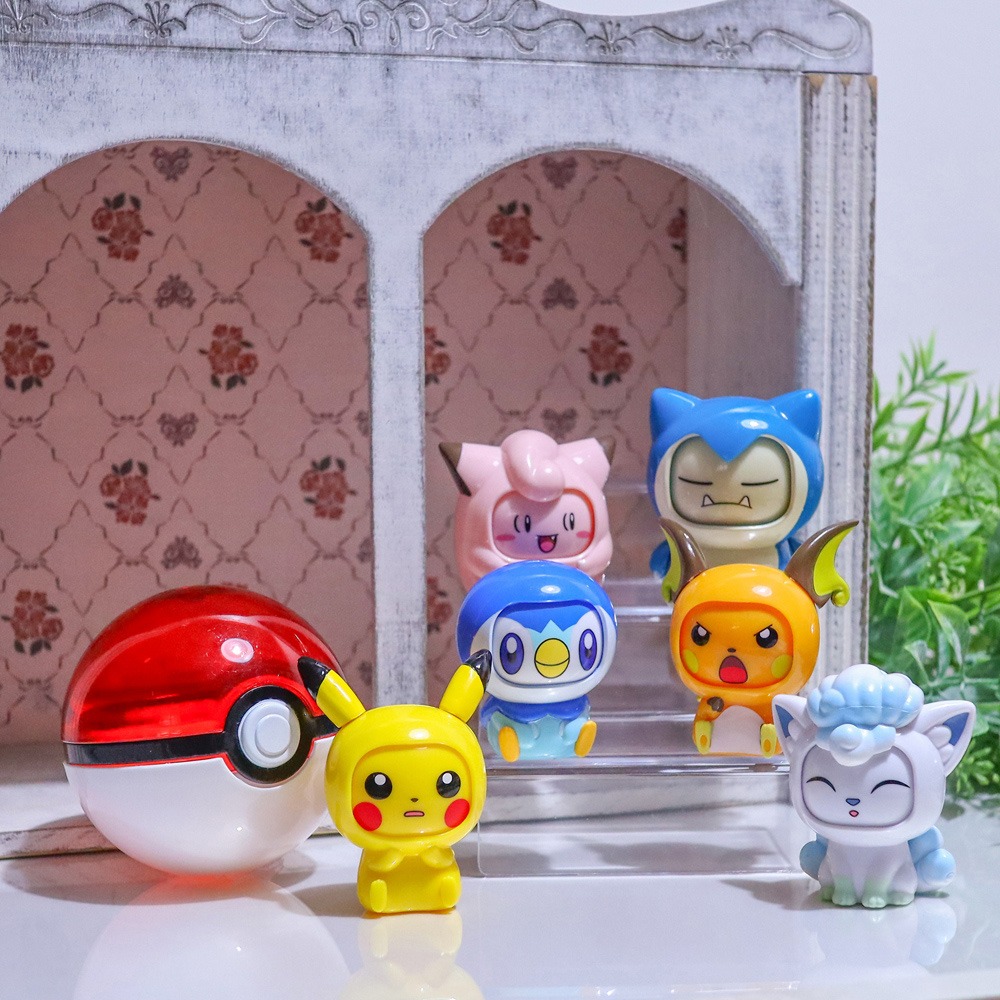 寶可夢變臉公仔精靈球S4  (六入)-細節圖2