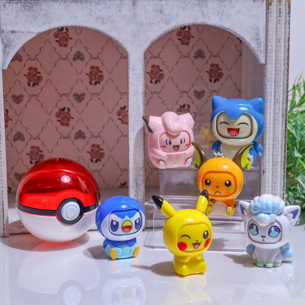寶可夢變臉公仔精靈球S4  (六入)-細節圖3