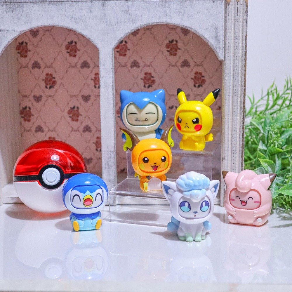 寶可夢變臉公仔精靈球S4  (六入)-細節圖5