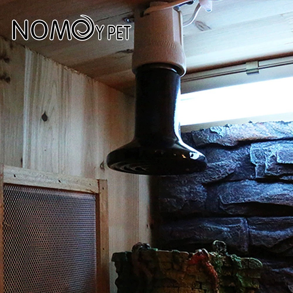 NOMO 諾摩 -陶瓷燈 50W/100W加溫燈、曬背燈、陸龜燈／爬蟲燈／爬蟲日燈／爬蟲加溫燈／-細節圖2