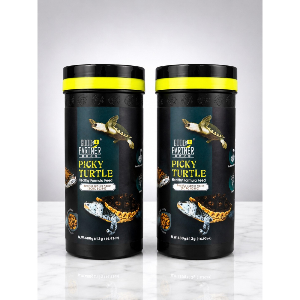 海豐飼料-親蜜夥伴 挑嘴龜健康配合飼料  澤龜飼料-細節圖2