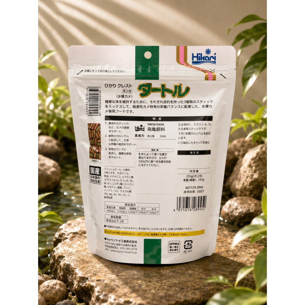 高夠力 烏龜飼料M250g-細節圖2