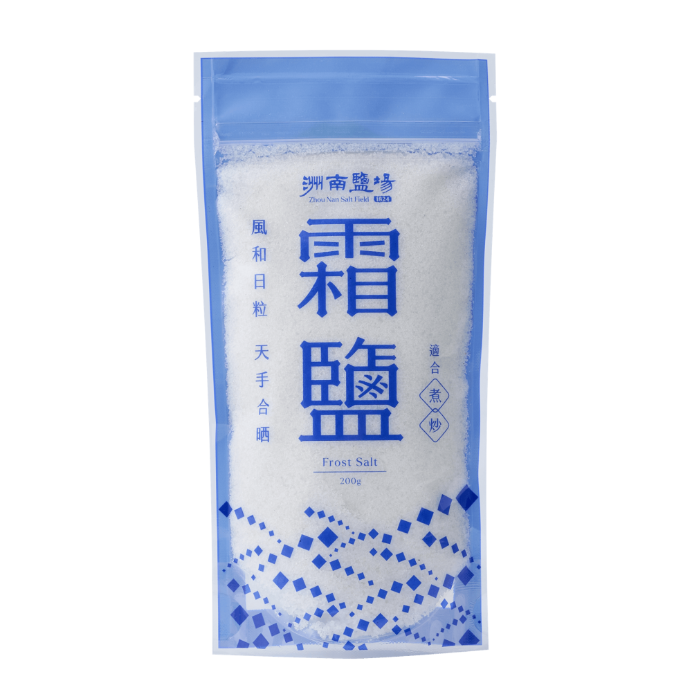 <米麴本舖> (現貨)新收成海鹽 洲南鹽場 霜鹽 會回甘的鹽 優質手作 鹽麴 味增 泡菜 發酵好朋友 200g 質感最高-細節圖2
