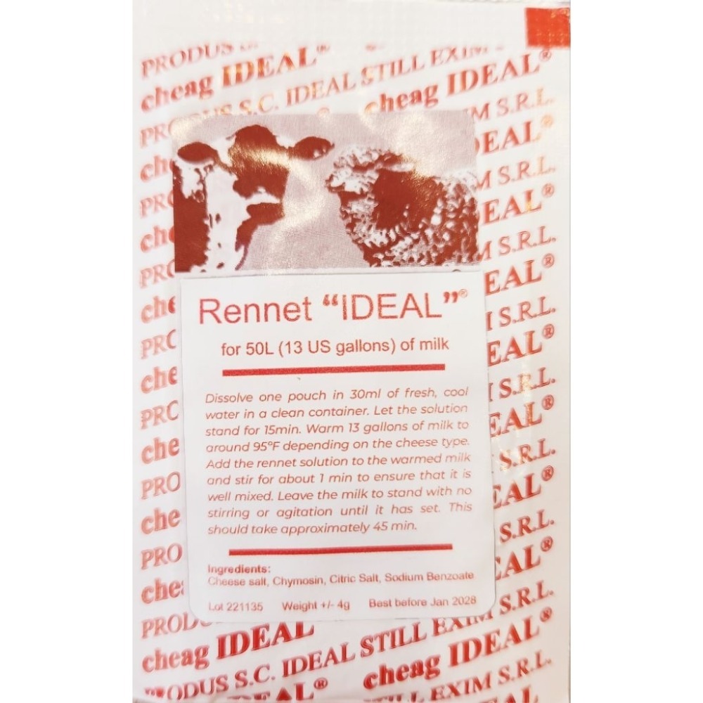 <米麴本舖> 現貨! 營業專用 植物性微生物 凝乳酵素 凝乳酶 Rennet 自己做起司就是這麼簡單又省錢-規格圖7