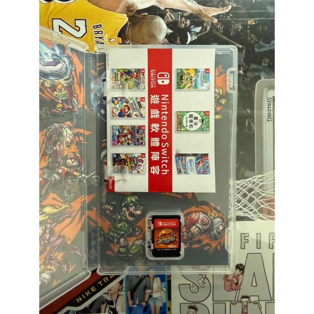 二手 NS  瑪利歐激戰前鋒 戰門聯賽-細節圖3