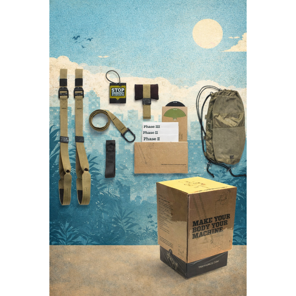 我的商品都是現貨~全新未拆封正品TRX第三代軍用版-細節圖2