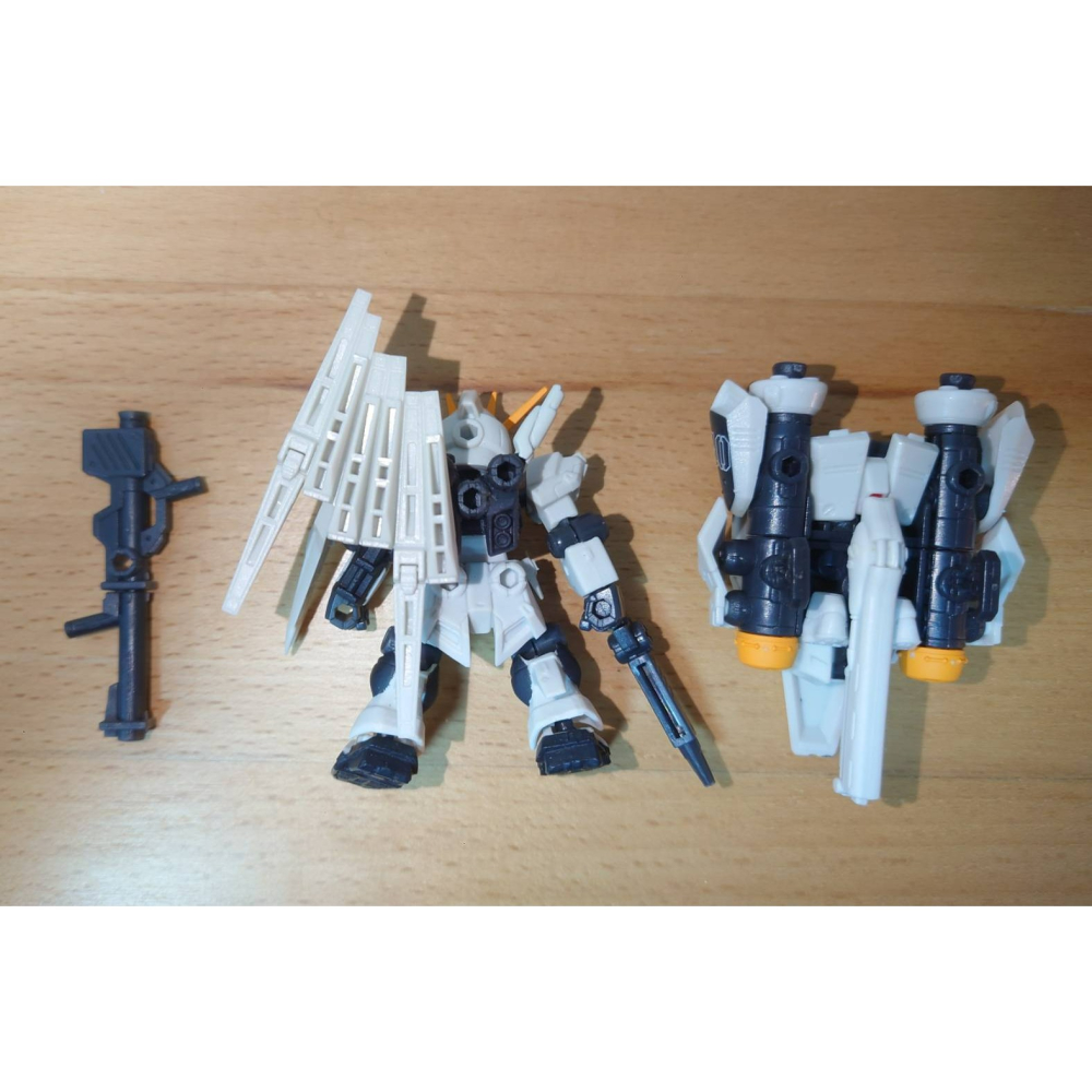 (已組有缺) MOBILE SUIT ENSEMBLE 重裝x重奏 04 nu鋼彈 + HWS + 專屬武裝-細節圖4