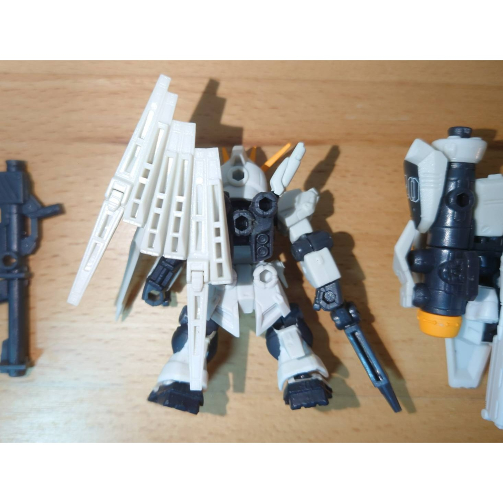 (已組有缺) MOBILE SUIT ENSEMBLE 重裝x重奏 04 nu鋼彈 + HWS + 專屬武裝-細節圖5