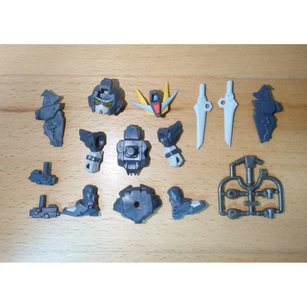 (未組) SD鋼彈 扭蛋戰士 next 17 漆黑攻擊鋼彈-細節圖2