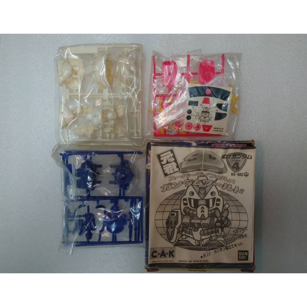 (未組) 元祖 SD鋼彈 香港代理版 偽鋼彈 假鋼彈 薩克偽裝型-細節圖2