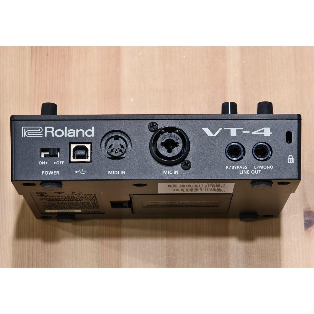 <​極新 台灣快速出貨> Roland VT-4 專業人聲變聲效果器 盒裝配件全 歌手實況VTuber神器 台灣公司貨-細節圖4