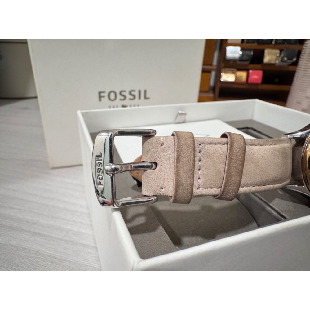 Fossil 三眼錶+手鍊禮盒-細節圖3