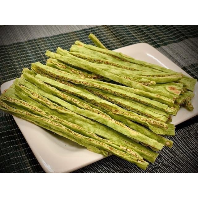 Emily澎湖名產直送🚚 芝麻鱈魚條 （原味/芥末） 鱈魚香絲 / 鱈魚黑芝麻夾心絲 100g-細節圖5