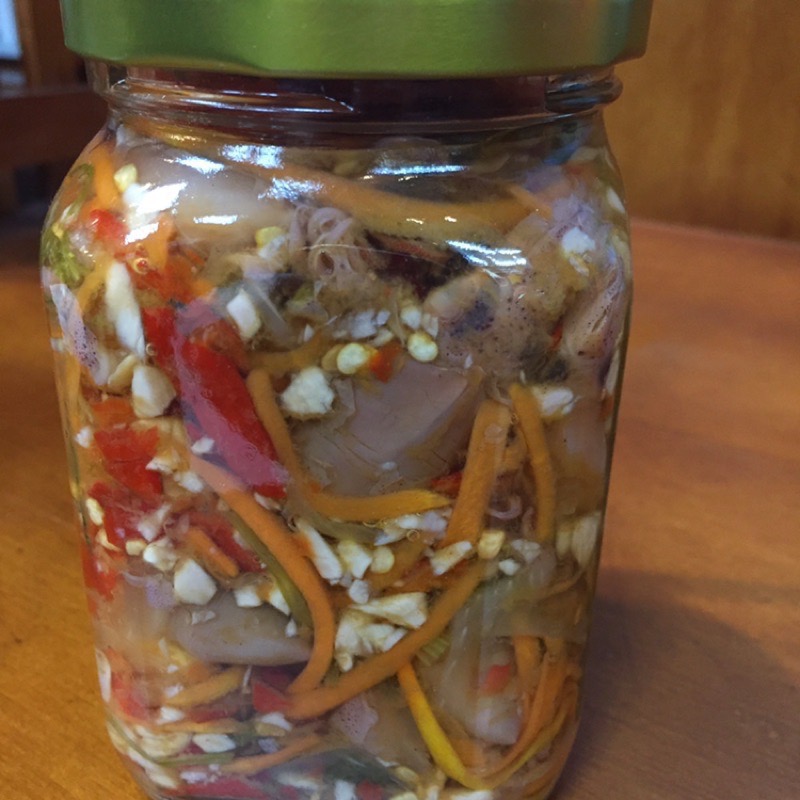 Emily澎湖名產直送🚚 泰式小管🦑 天人菊鮮味 一滴油都沒有！ 小管醬 小卷醬-細節圖3