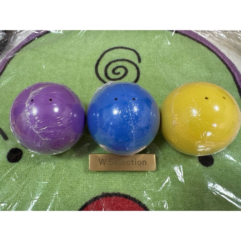 一套 紫+藍+黃 3個