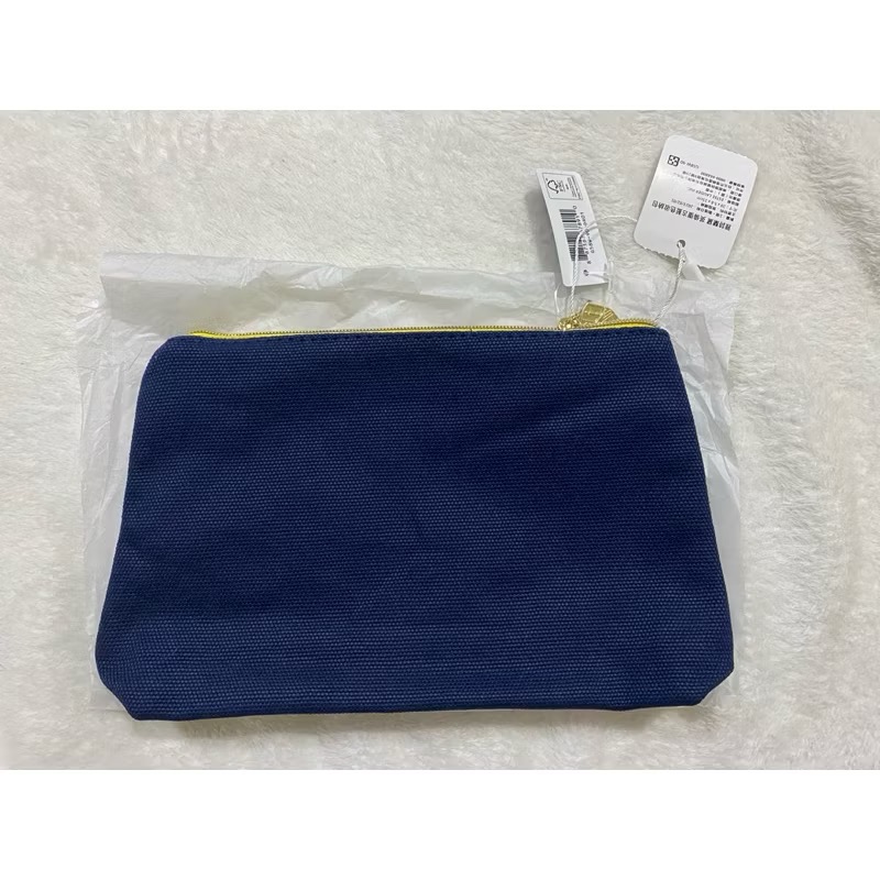 ETSEE LAUDER 雅詩蘭黛 英倫復古藍色收納包 化妝包（新）-細節圖2