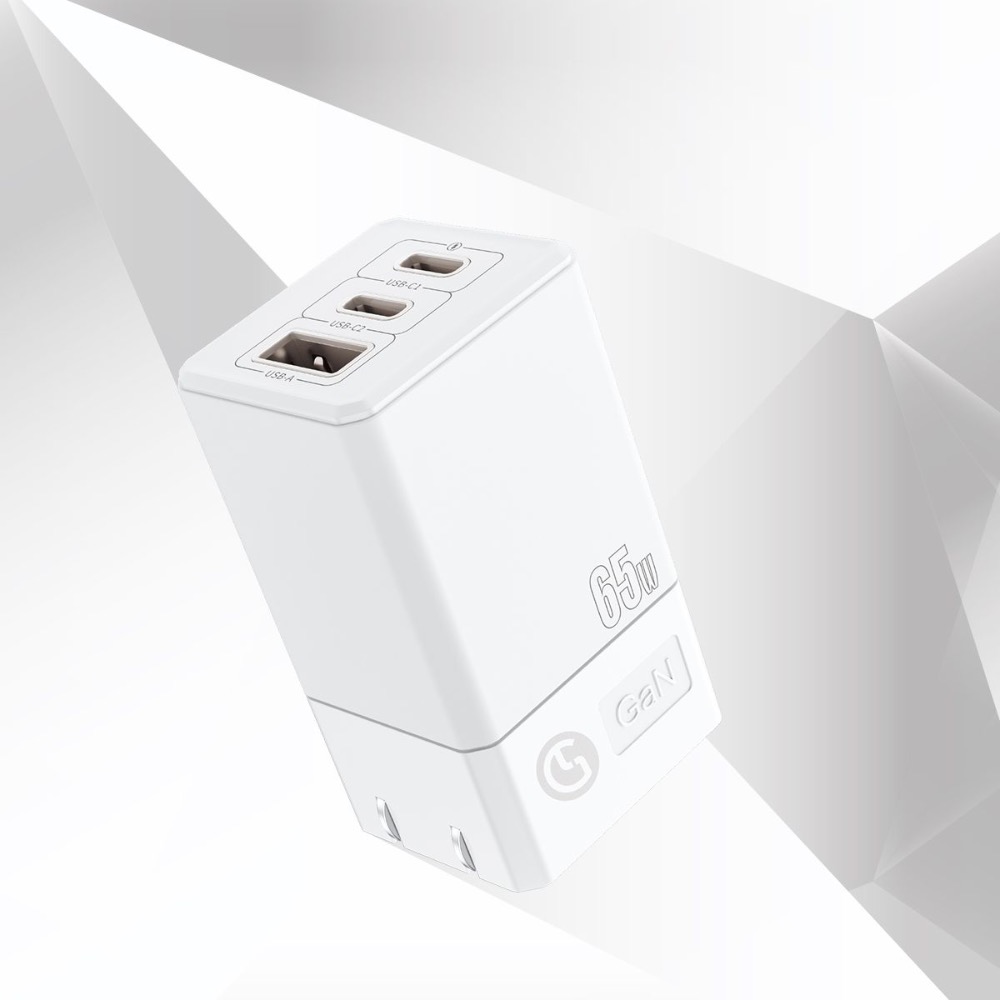65W氮化鎵GaN 3孔 快充充電頭-規格圖1