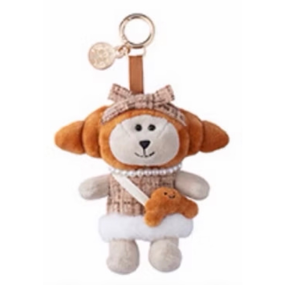 星巴克/可挑款 法式風情可頌裝扮MINI熊寶寶 🐻可挑款 可頌熊-規格圖1