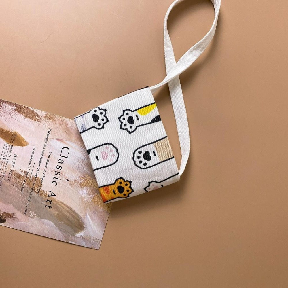 【安迪寢具】貓咪背影環保飲料提袋 環保杯套 手搖杯飲料袋 企業贈品 派對禮品 婚禮小物 寵物店禮品 禮品 畢業禮-細節圖6