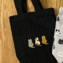 【安迪寢具】冰壩杯提袋 帆布水壺提袋 貓咪 環保飲料提袋 貓 水瓶袋 可愛帆布袋 客製化 交換禮物 婚禮小物-規格圖6